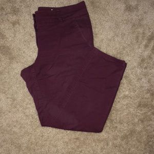 Loft Skinny fit cropped chinos